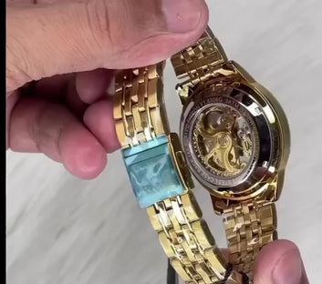 Golden Mechanical Watch